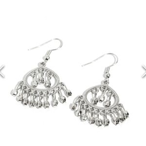 Persian Persuasion Silver Earrings